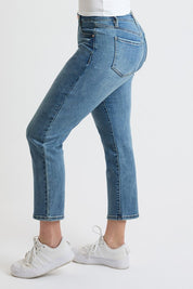 Everyday Sculpt Tummy Control Slim Straight Jeans RFM in Vintage Medium