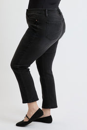 Everyday Sculpt Tummy Control Slim Straight Jeans RFM in Faded Black