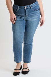 Everyday Sculpt Tummy Control Slim Straight Jeans RFM in Vintage Medium