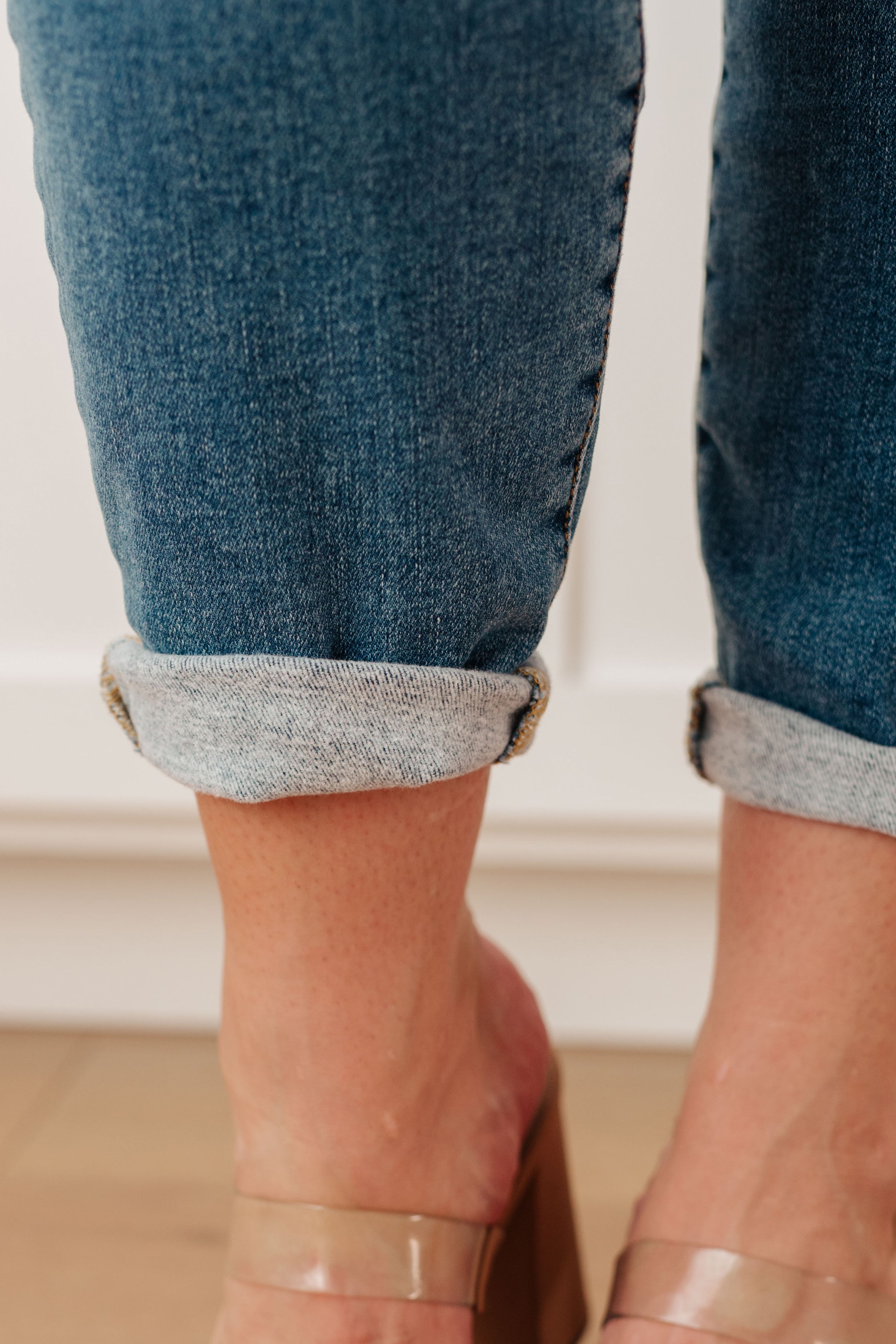 High Rise Thermal Skinny Judy Blue Jean