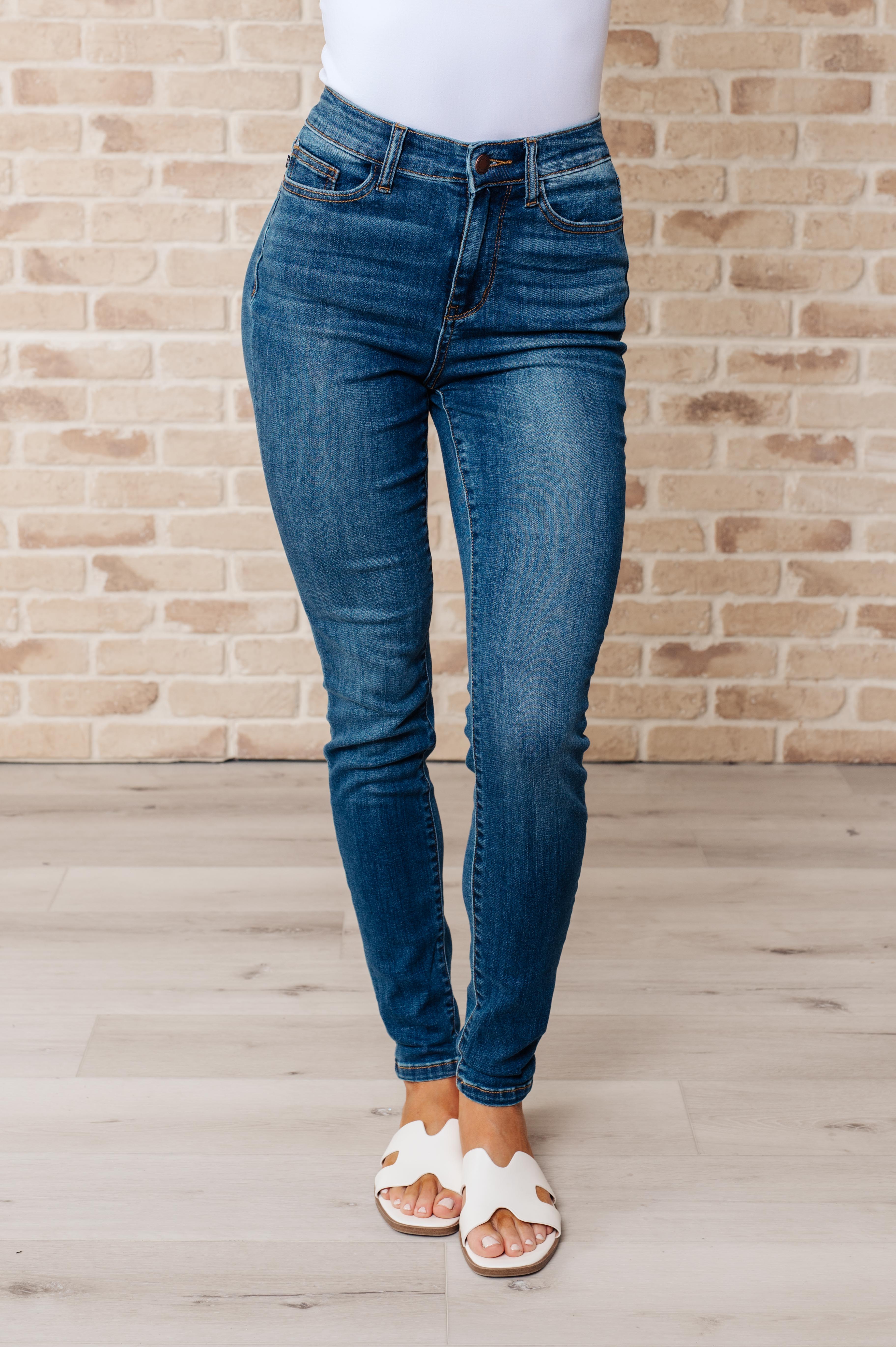 Hot Judy Blue High Rise Distressed Skinny Jeans 29