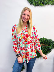 Floral Fiesta Dear Scarlett Lizzy Top *FINAL SALE*