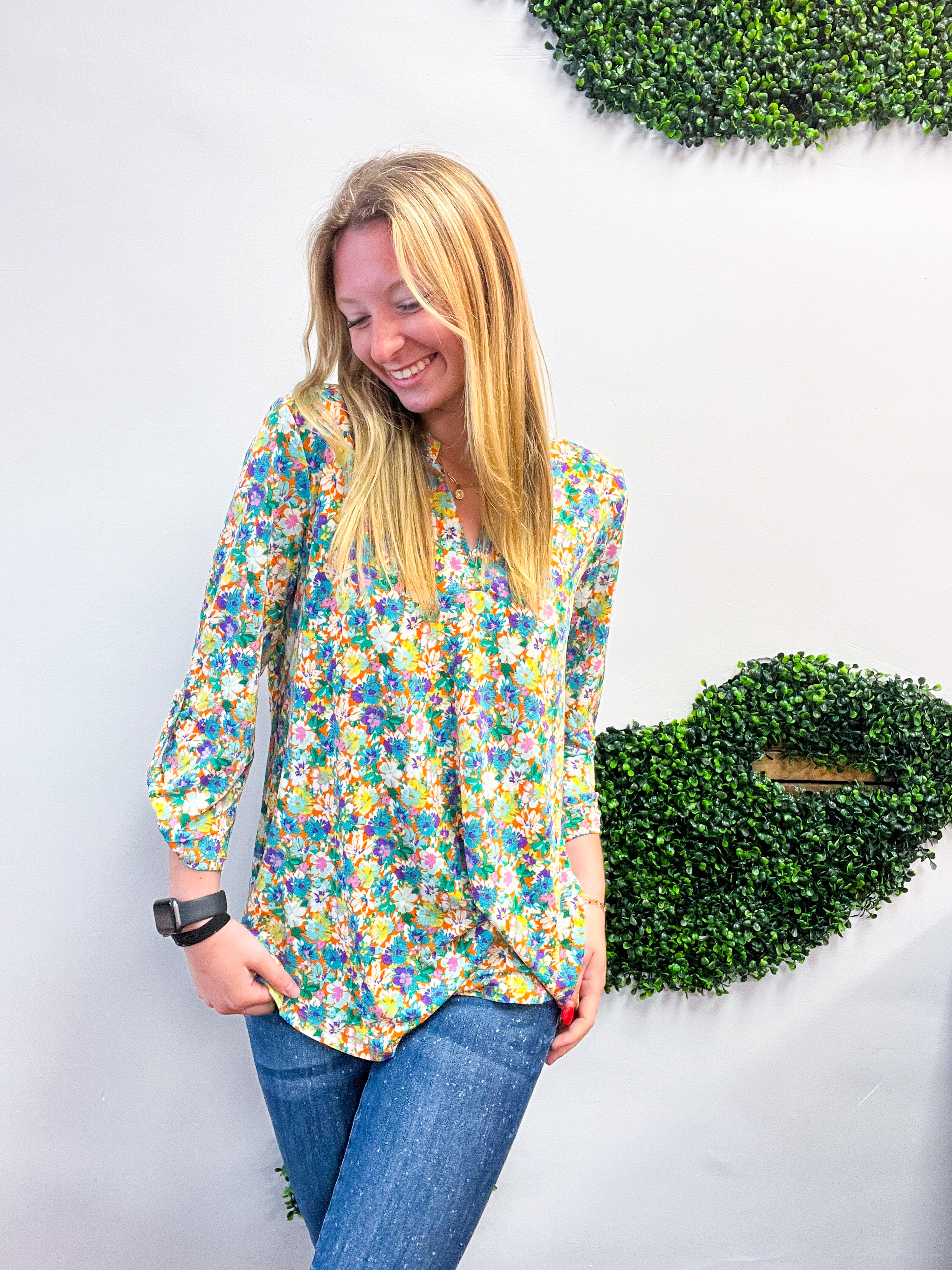Country Bloom Dear Scarlett Lizzy Top *FINAL SALE*