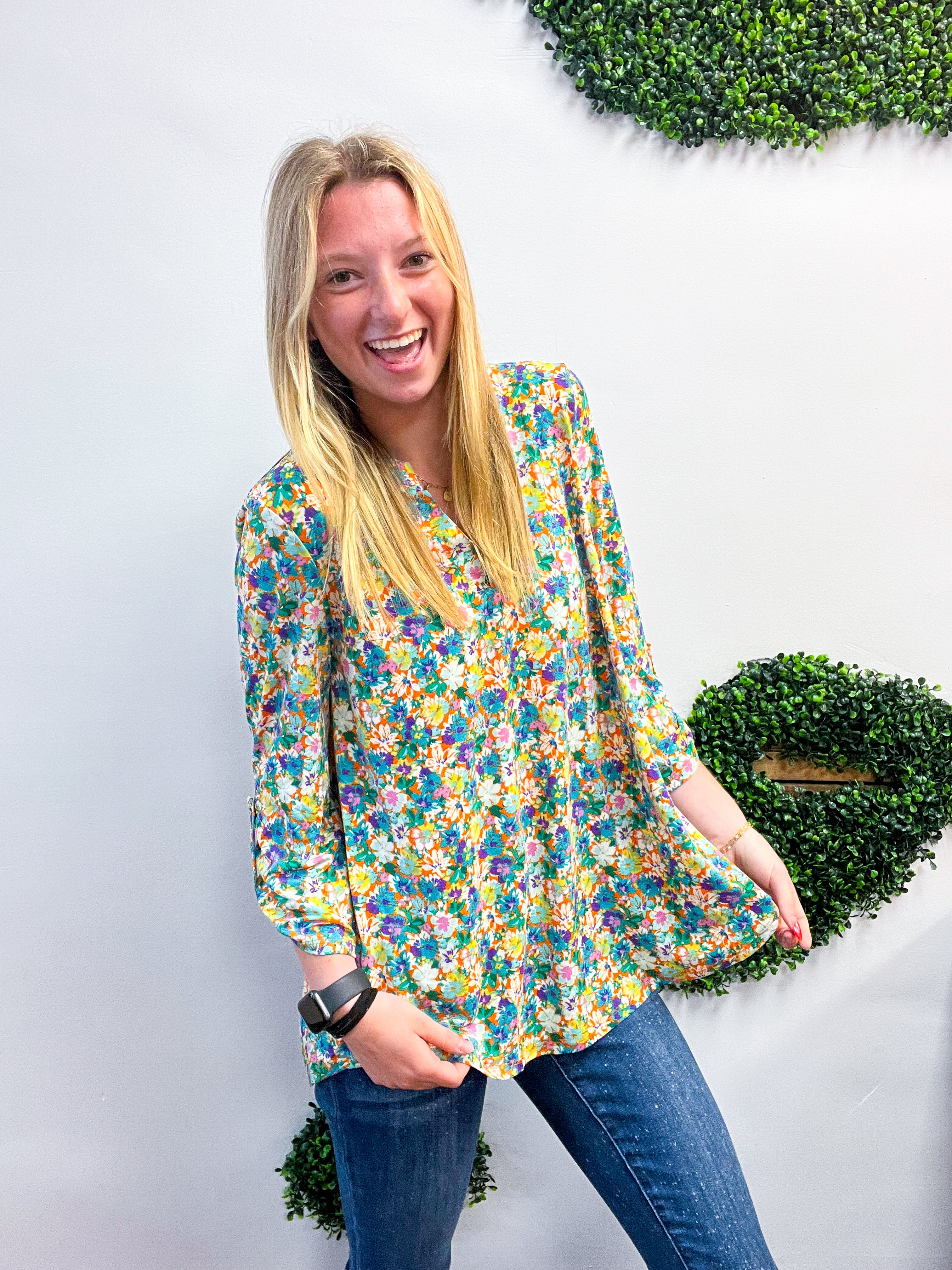 Country Bloom Dear Scarlett Lizzy Top *FINAL SALE*