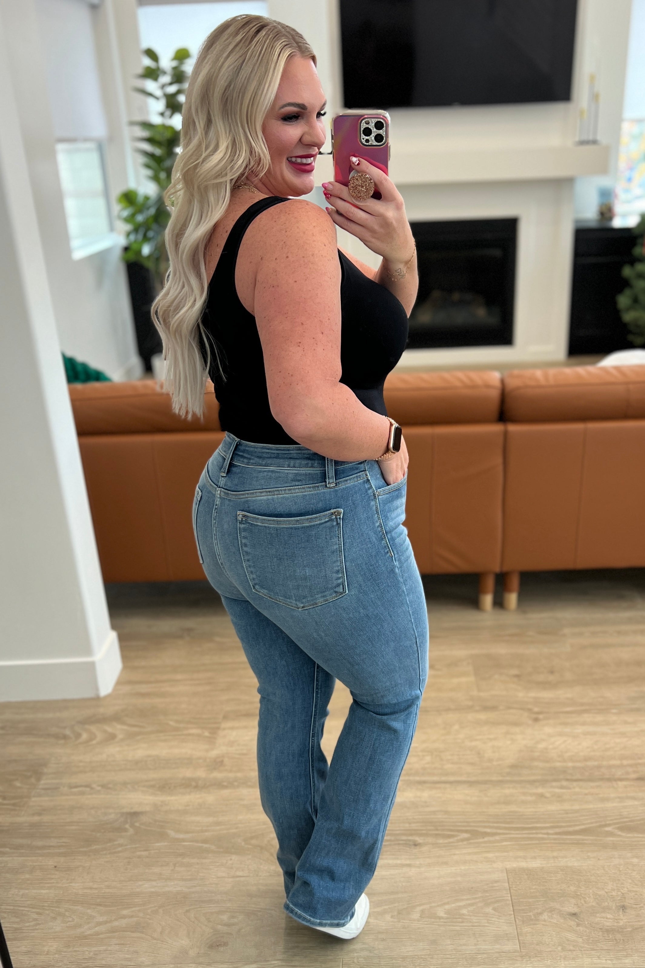 High Rise Classic Bootcut Judy Blue Jeans