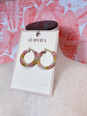 Myra | Morning Rays Hoop Earrings