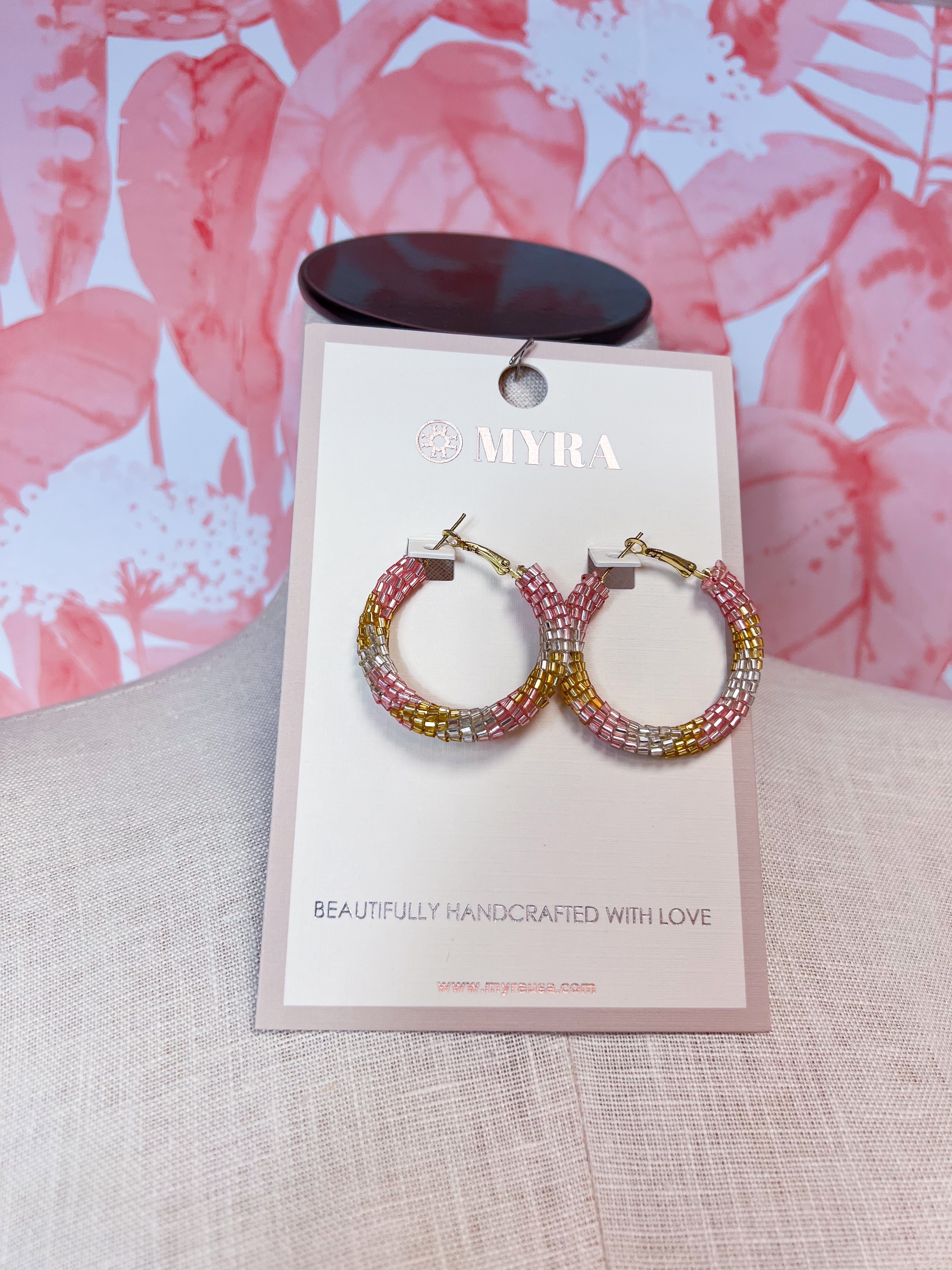 Myra | Morning Rays Hoop Earrings