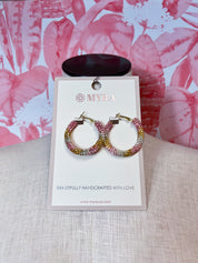 Myra | Morning Rays Hoop Earrings