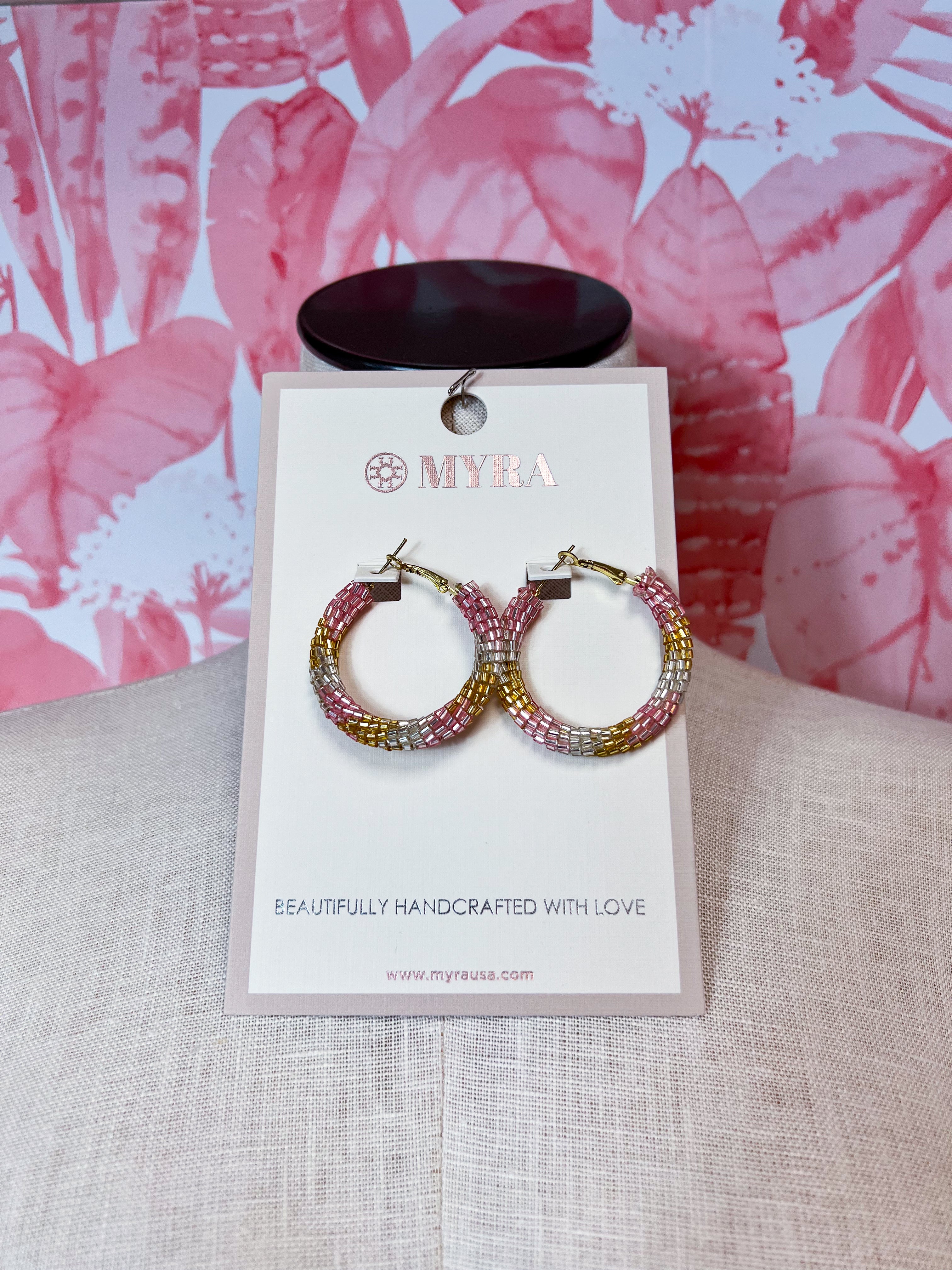 Myra | Morning Rays Hoop Earrings