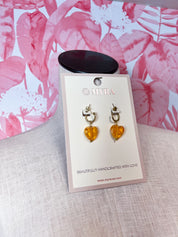 Myra | Sunset of Hearts Earrings