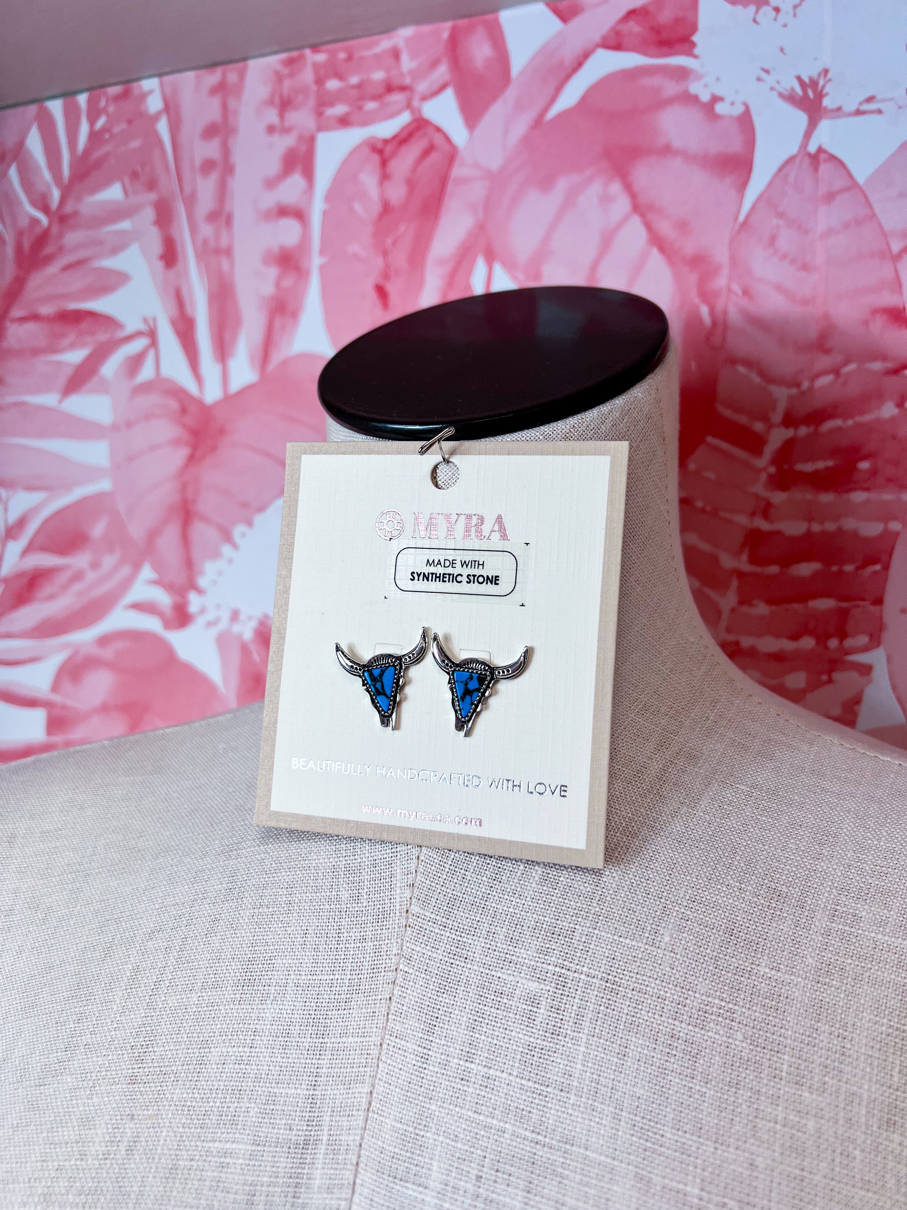 Myra | Sky Herd Earrings in Blue