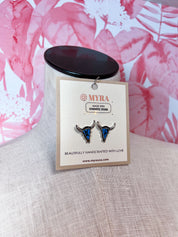 Myra | Sky Herd Earrings in Blue
