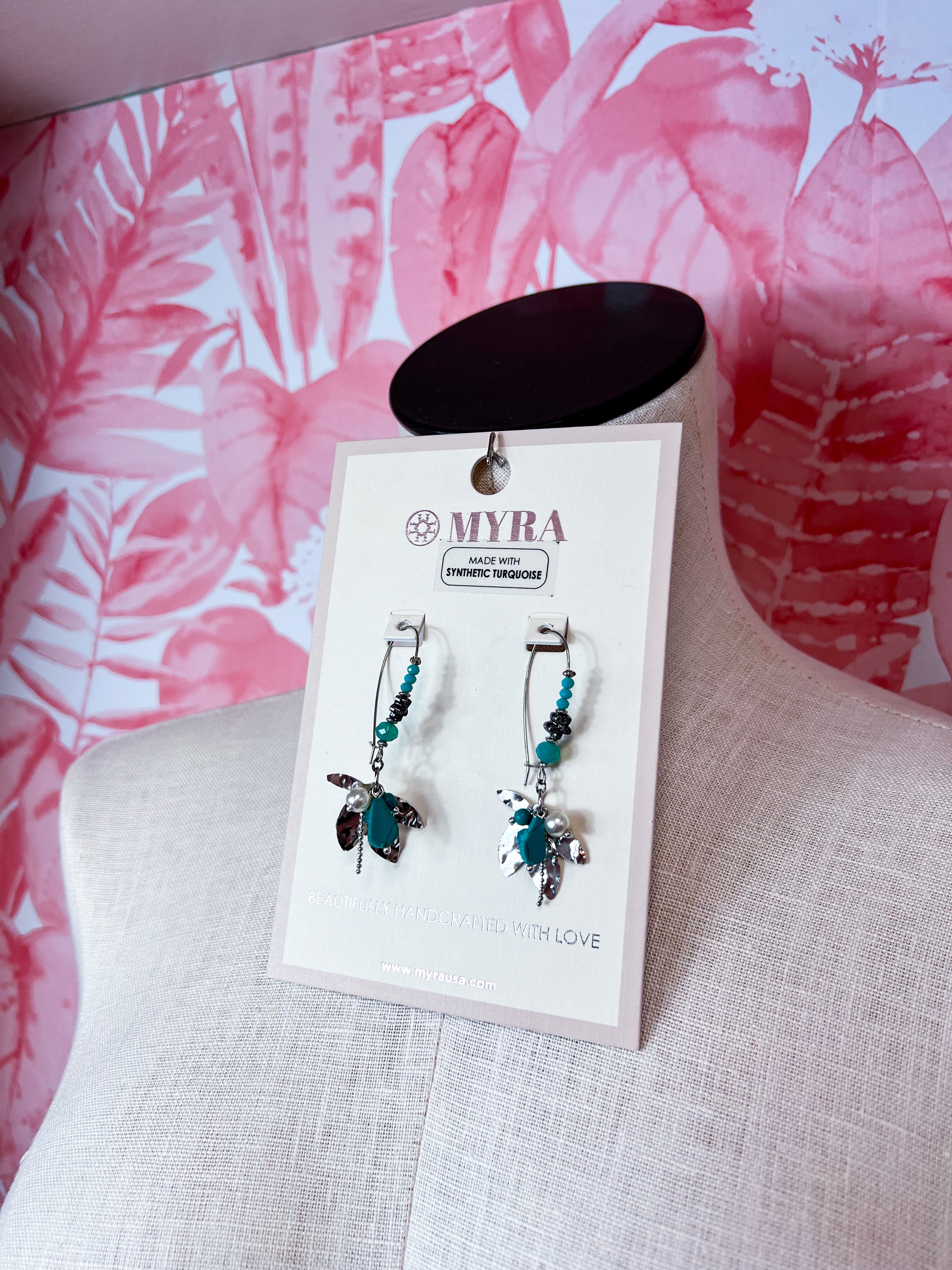 Myra | Crystal Stream Earrings