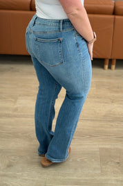 Mid Rise Vintage Non Distressed Bootcut Judy Blue Jeans