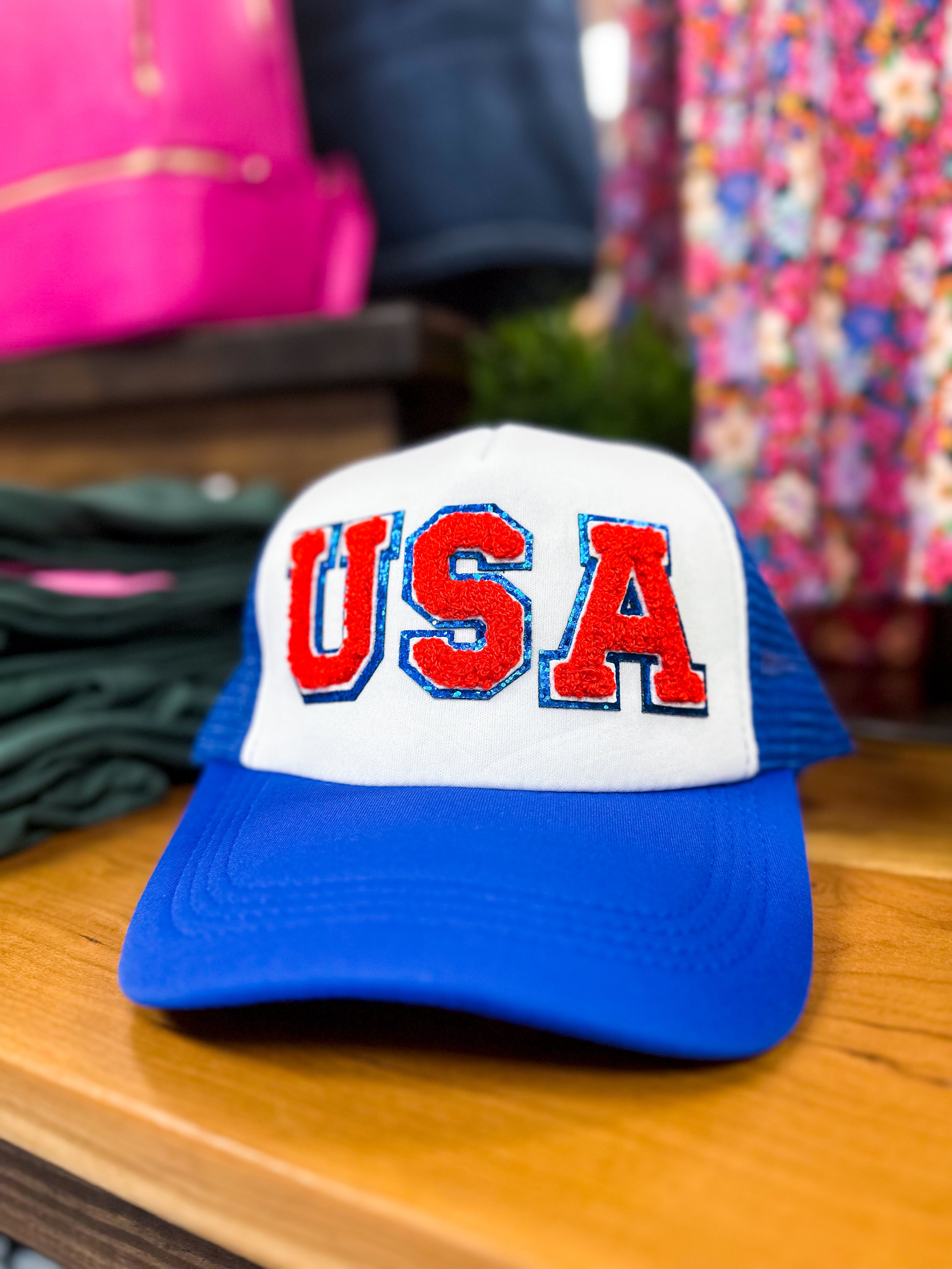 USA Trucker Baseball Cap