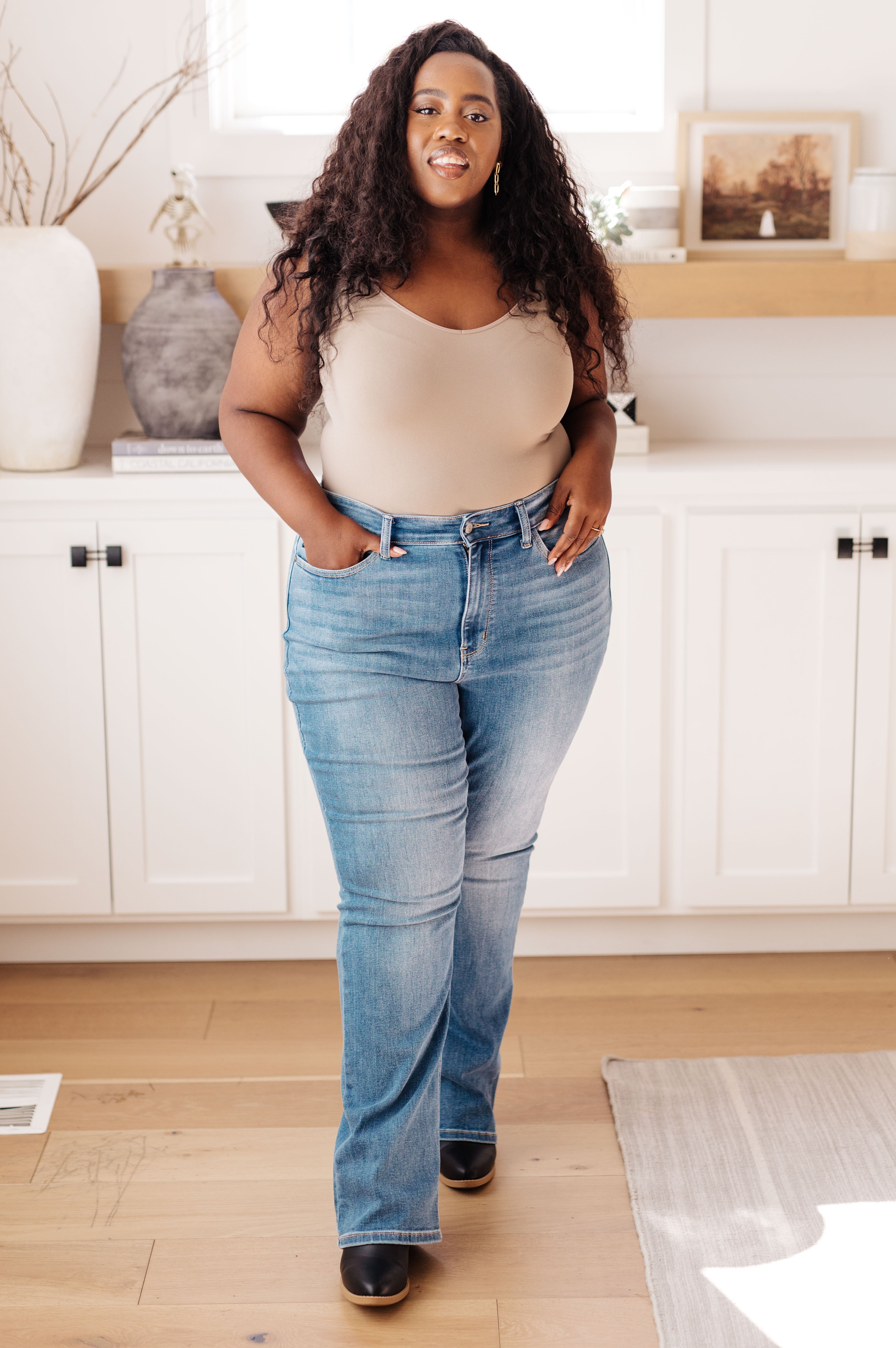 High Rise Classic Bootcut Judy Blue Jeans