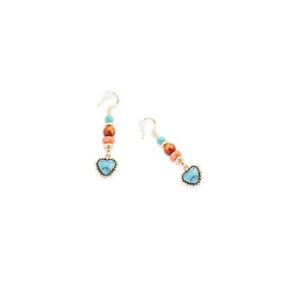 Myra | Trail Delight Earrings In Blue