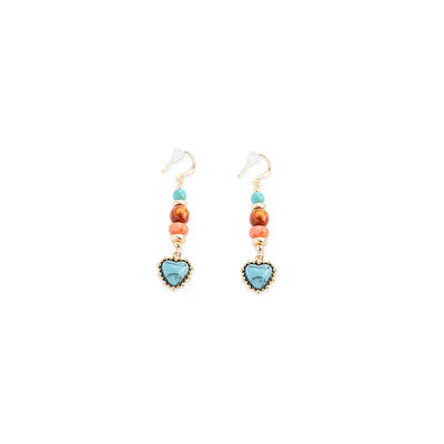 Myra | Trail Delight Earrings In Blue