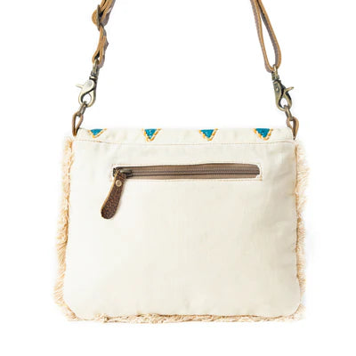 Myra | Teal Peaks Crossbody Bag *FINAL SALE*
