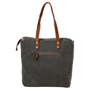 Myra | USA Canvas Patch Tote Bag  *FINAL SALE*