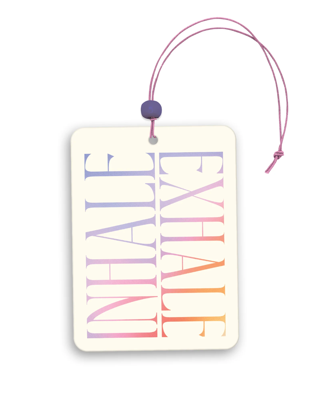 Inhale Exhale Car Air Freshener