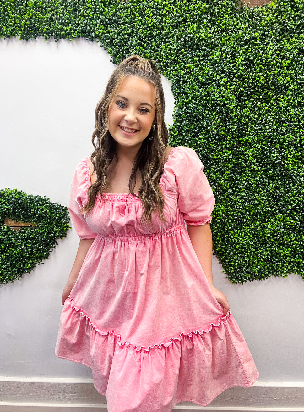 Luna Midi Dress - Pink *FINAL SALE* *2X ONLY!*