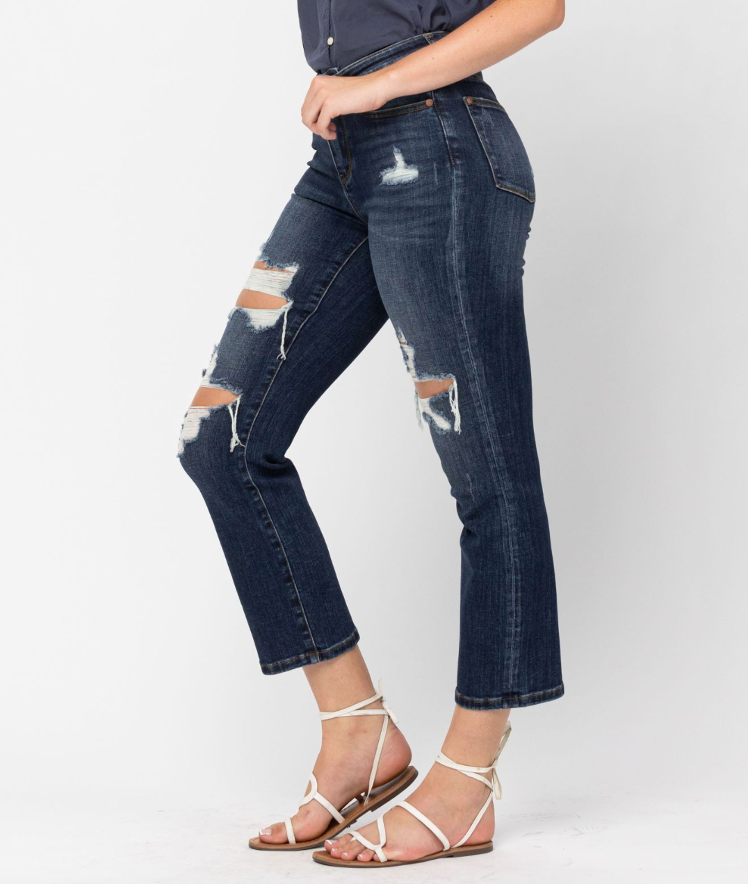 Crop Leg Straight Fit Judy Blues