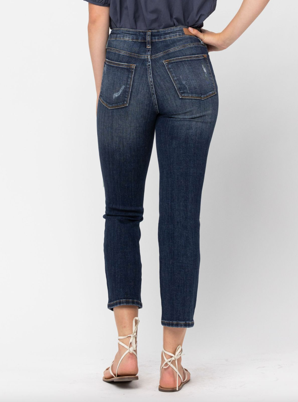 Crop Leg Straight Fit Judy Blues