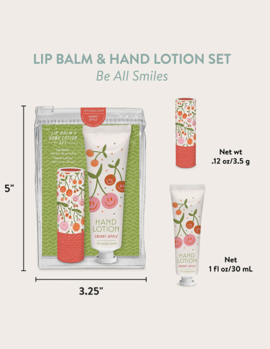Be All Smiles Lip Balm & Hand Lotion Set