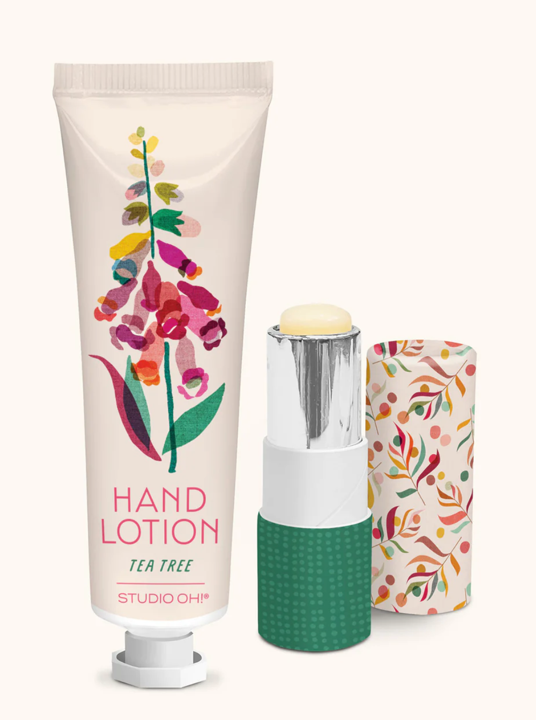 Summer Blooms Lip Balm & Hand Lotion Set