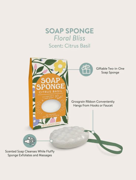 Floral Bliss Soap Sponge