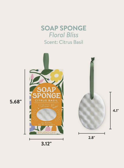 Floral Bliss Soap Sponge