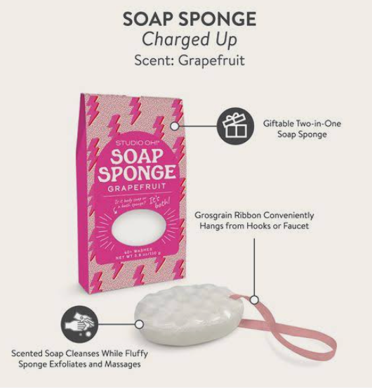 Charged Up Soap Sponge