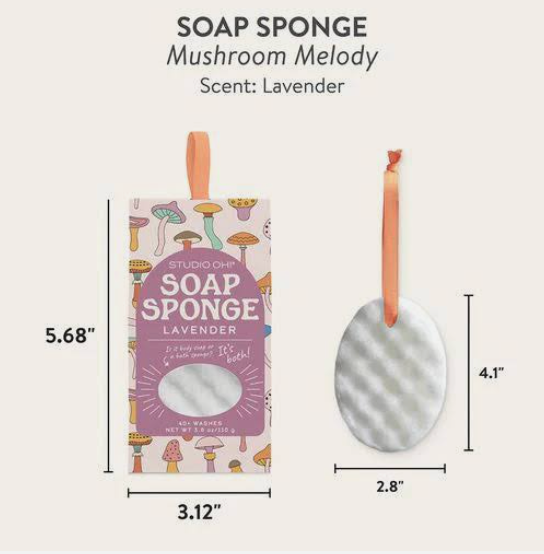 Mushroom Melody Soap Sponge