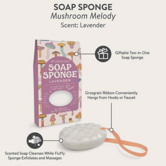 Mushroom Melody Soap Sponge