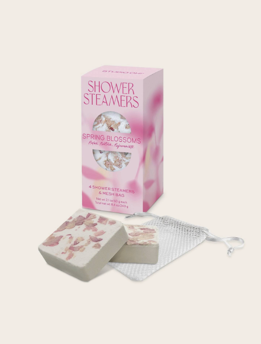 Spring Blossoms Shower Steamer & Bag Set