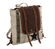 Myra | Army Motif Backpack Bag *FINAL SALE*