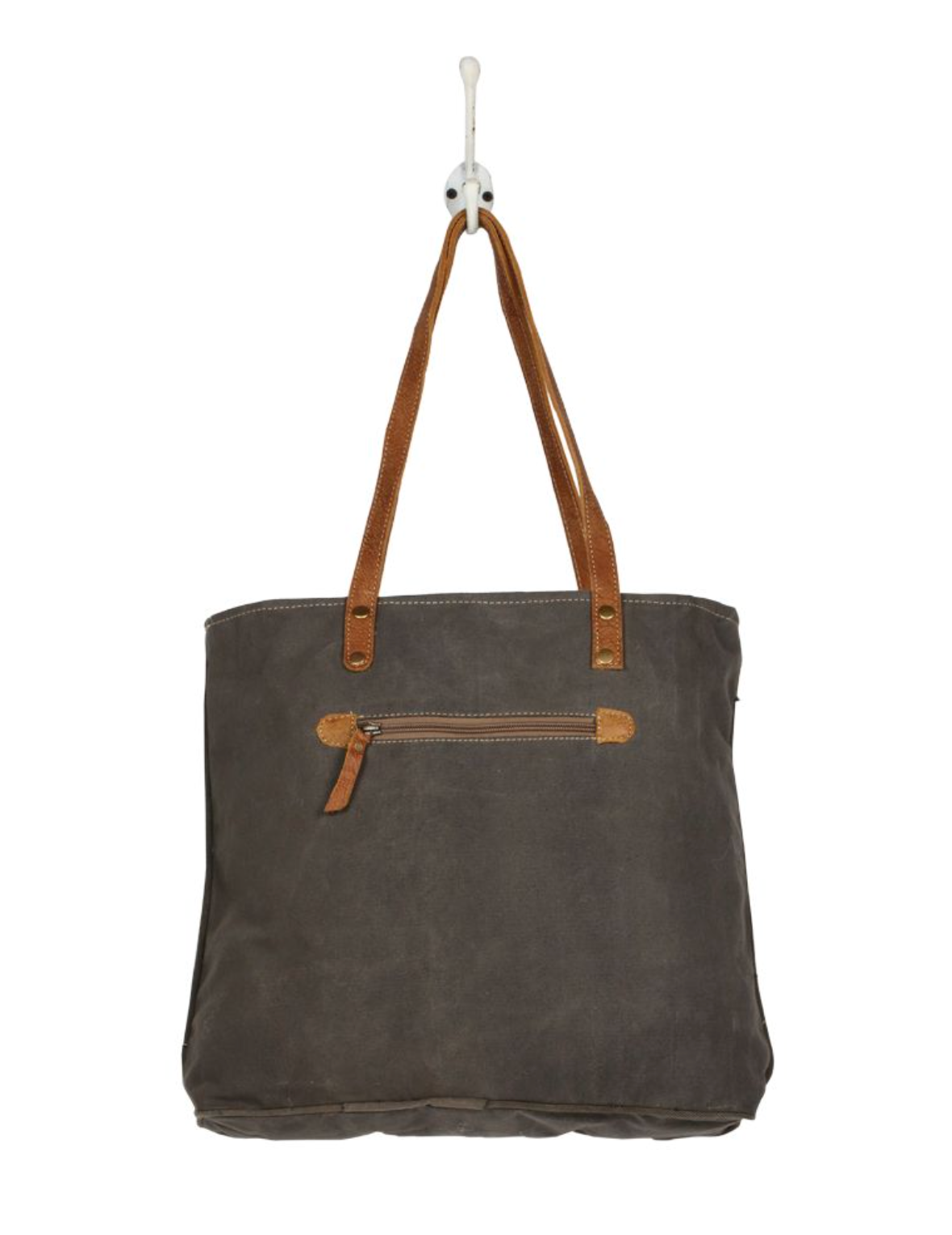 Myra | Leather Pocket Tote Myra Bag *FINAL SALE*