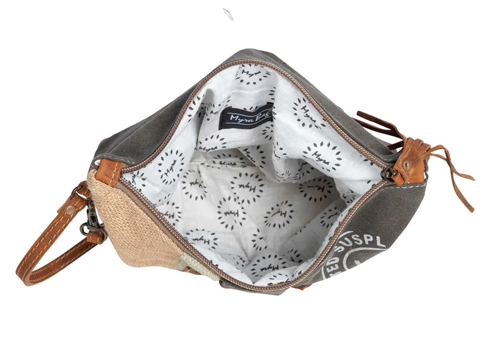 Myra | USA Canvas Patch Pouch *FINAL SALE*