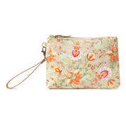 Myra | Peace & Serenity Blossoms Clutch Bag In Beige *FINAL SALE*