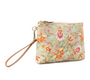 Myra | Peace & Serenity Blossoms Clutch Bag In Beige *FINAL SALE*