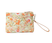 Myra | Peace & Serenity Blossoms Clutch Bag In Beige *FINAL SALE*