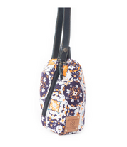 Myra | Oasis Blooms Fanny Pack Bag In Black & White *FINAL SALE*