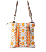 Myra | Canyon Star Concealed Carry Bag In Orange & White *FINAL SALE*