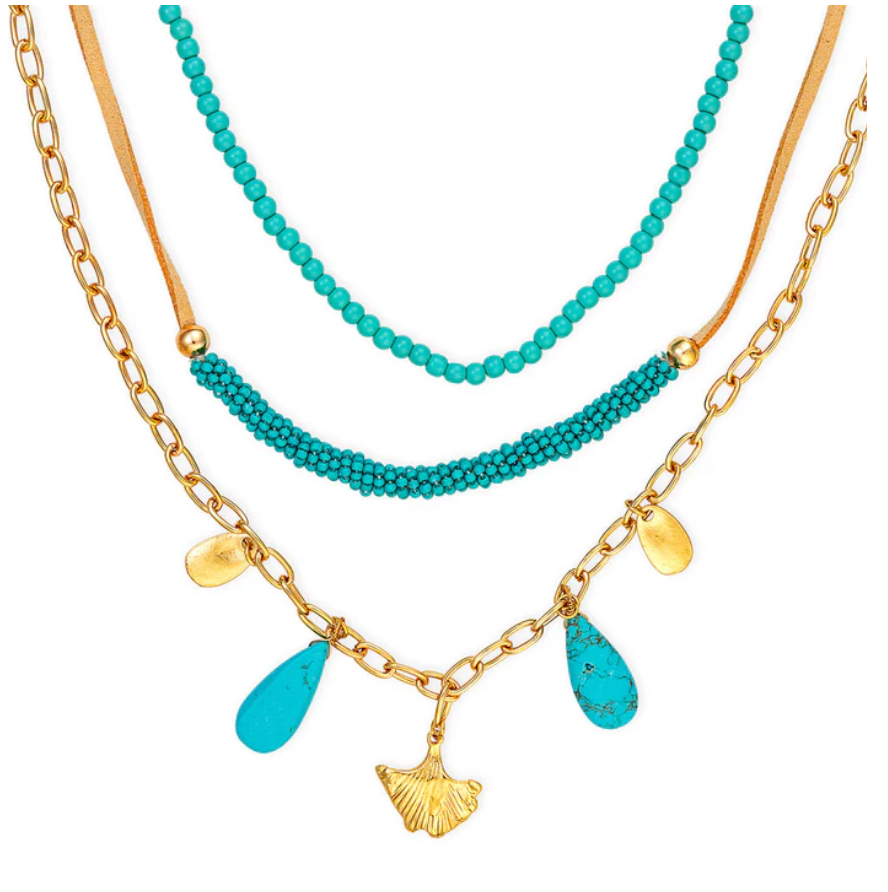 Myra | Elsa River Layered Necklace