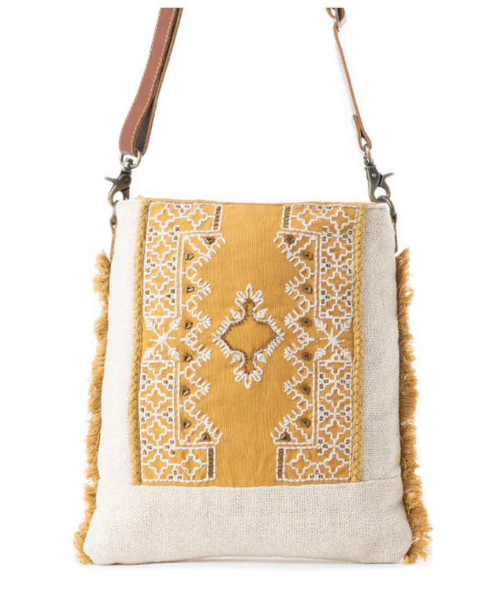 Myra | Harvest Grove Shoulder Bag in Golden Bloom *FINAL SALE*