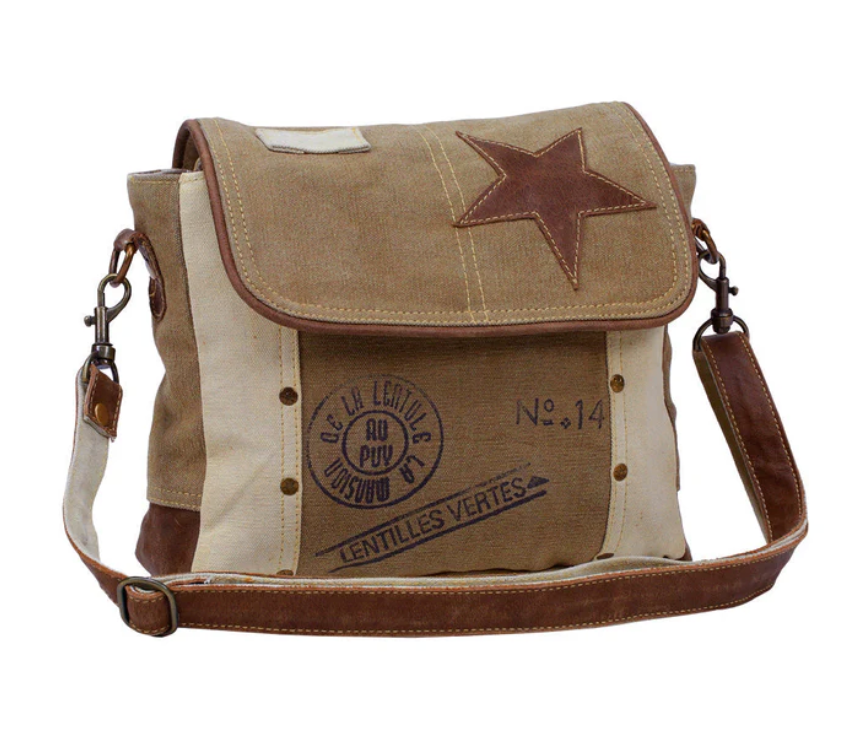 Myra | Leather Star Shoulder Bag *FINAL SALE*