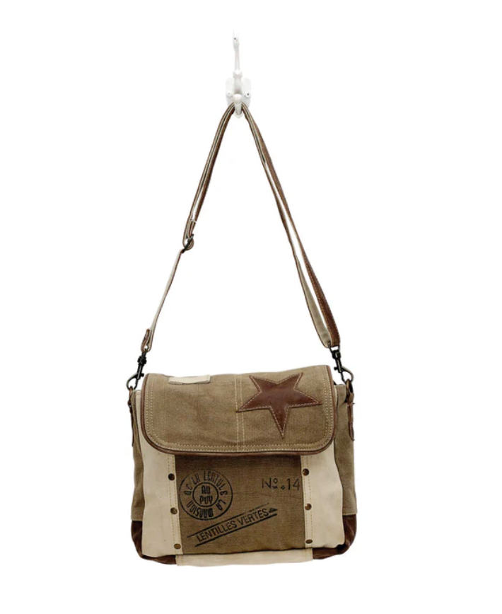 Myra | Leather Star Shoulder Bag *FINAL SALE*