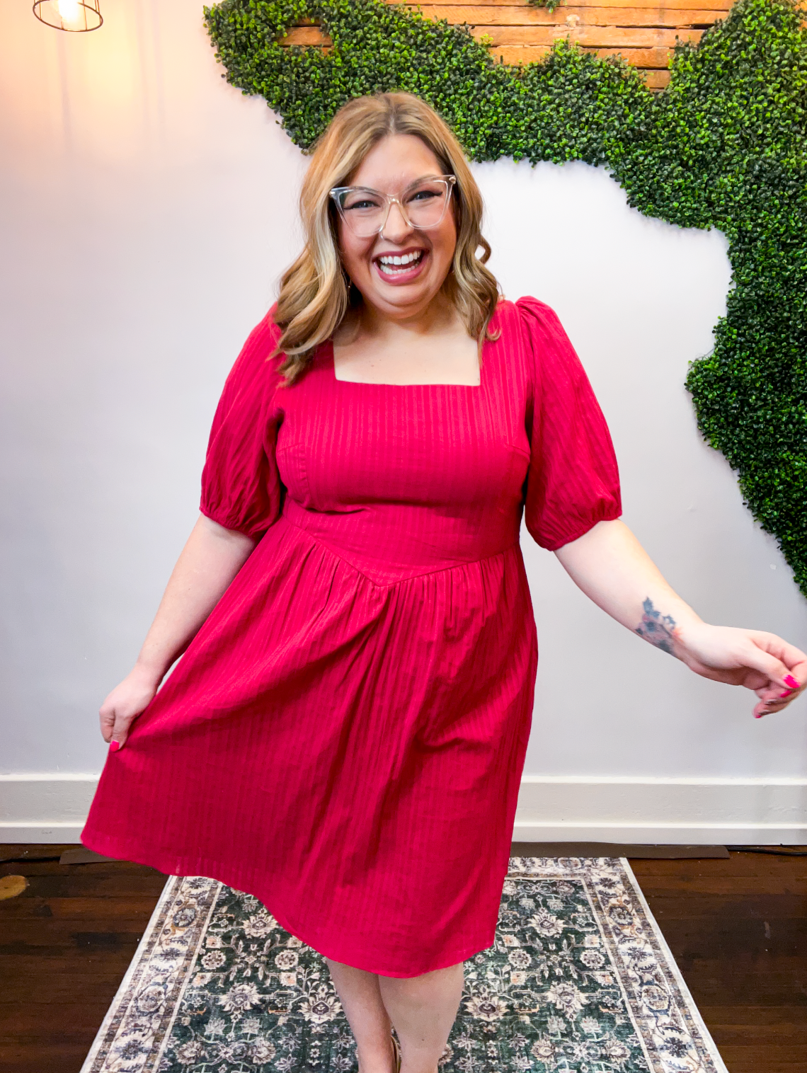 red mini dress plus size Ever After Red Mini Dress XL