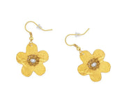 Myra | Paint Flower Earrings